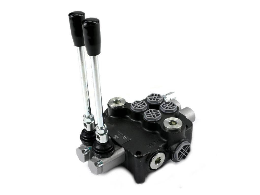 Rozdzielacz hydrauliczny 2-sekcyjny 80L VOIMA V-R80L-2 - zdjęcie 2