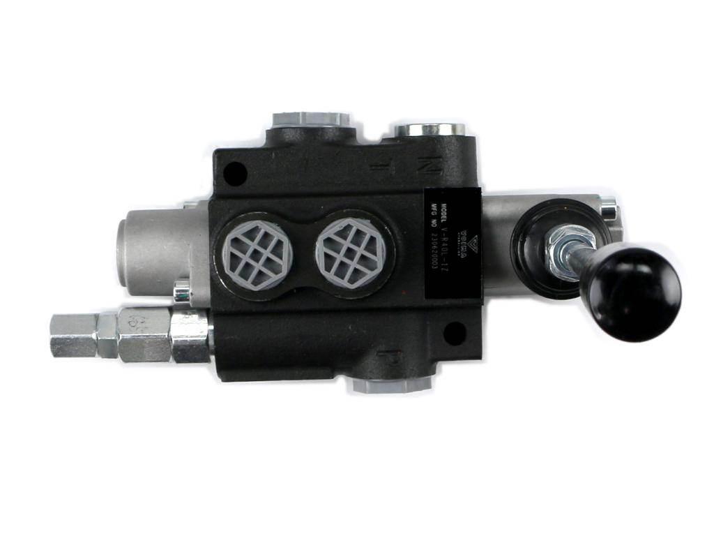 Rozdzielacz hydrauliczny 1-sekcyjny 40L z zatrzaskiem VOIMA V-R40L-1Z - zdjęcie 3