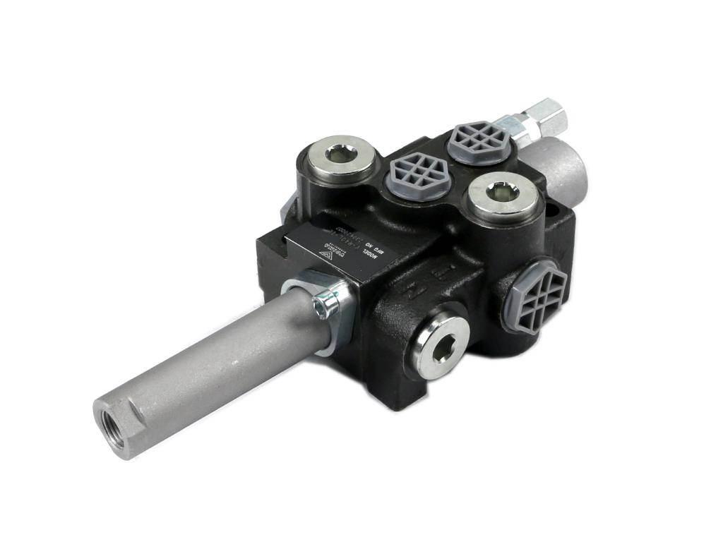 Rozdzielacz hydrauliczny 1-sekcyjny 40L sterowany na linkę VOIMA V-R40L-1L - zdjęcie 2