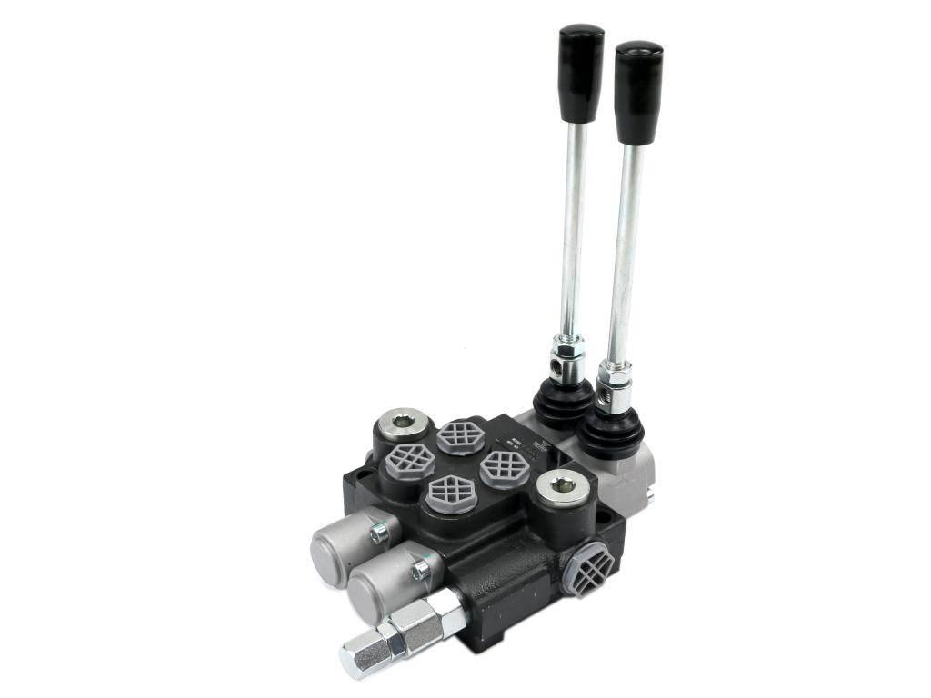 Rozdzielacz hydrauliczny 2-sekcyjny 40L VOIMA V-R40L-2