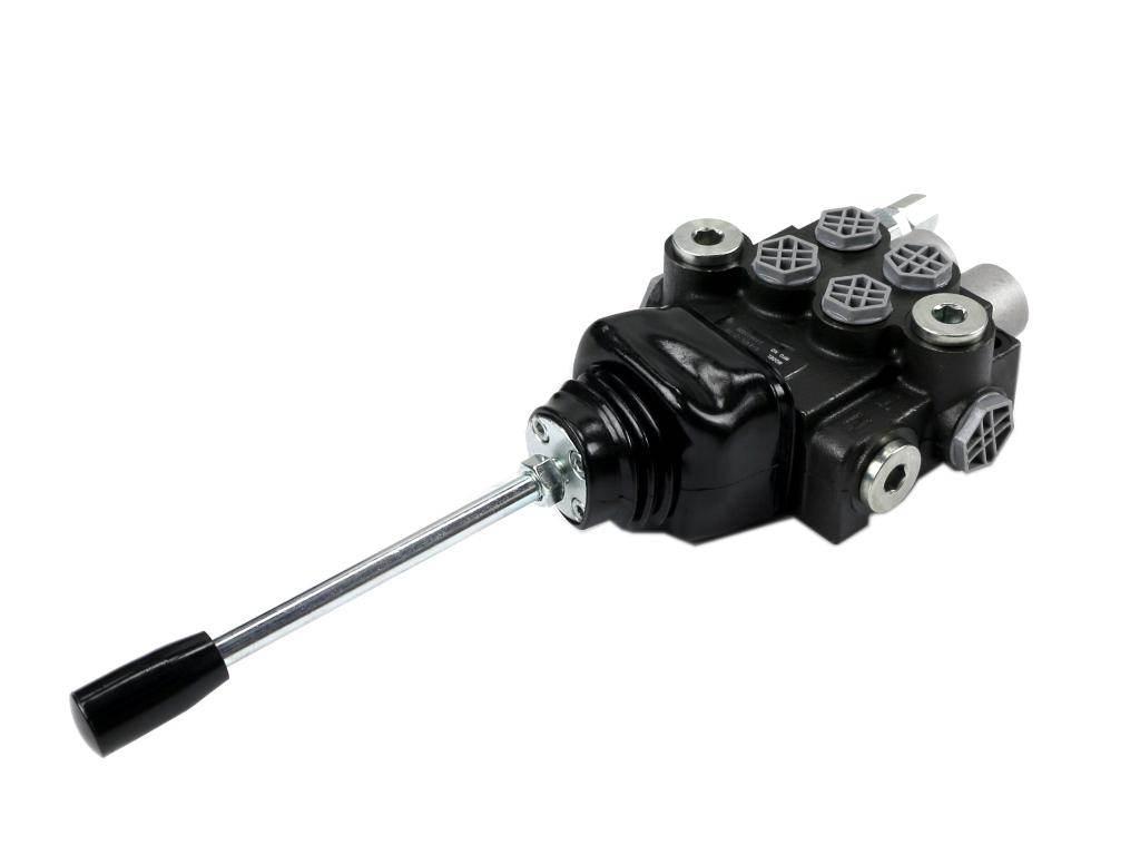 Rozdzielacz hydrauliczny 2-sekcyjny 40L z joystickiem VOIMA V-R40L-2-1D - zdjęcie 2