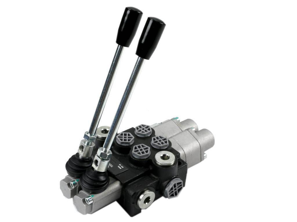 Rozdzielacz hydrauliczny 2-sekcyjny 40L (2 sekcje - pływające) VOIMA - zdjęcie 2