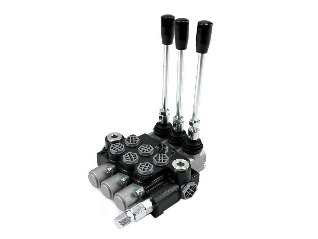 Rozdzielacz hydrauliczny 3-sekcyjny 40L VOIMA V-R40L-3