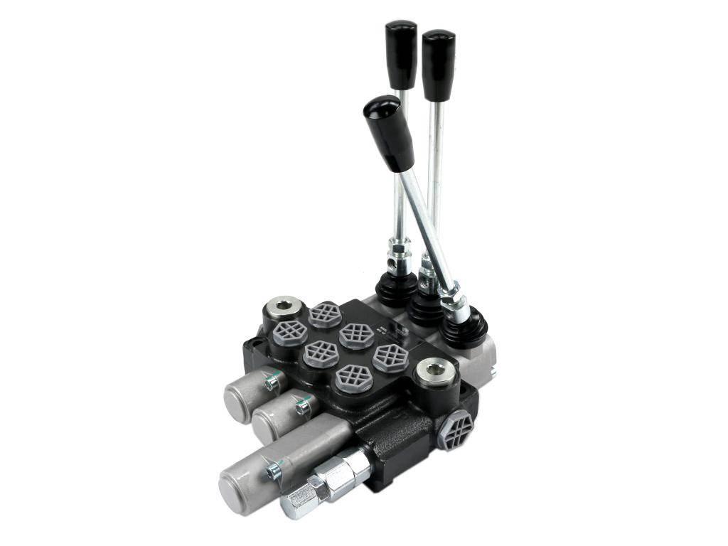 Rozdzielacz hydrauliczny 3-sekcyjny 40L (1-sekcja pływająca) VOIMA - zdjęcie 2