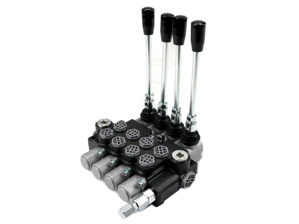Rozdzielacz hydrauliczny 4-sekcyjny 40L VOIMA V-R40L-4