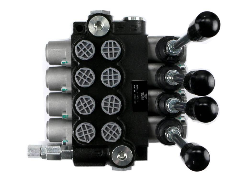 Rozdzielacz hydrauliczny 4-sekcyjny 40L VOIMA V-R40L-4 - zdjęcie 3