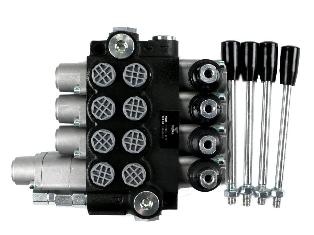 Rozdzielacz hydrauliczny 4-sekcyjny 40L (1-sekcja pływająca) VOIMA - zdjęcie 3