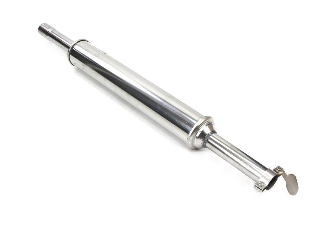 Tłumik 1128mm 3029104M1 4.8kg MF3 C-3603P (prosty) INOX WARYŃSKI - zdjęcie 2