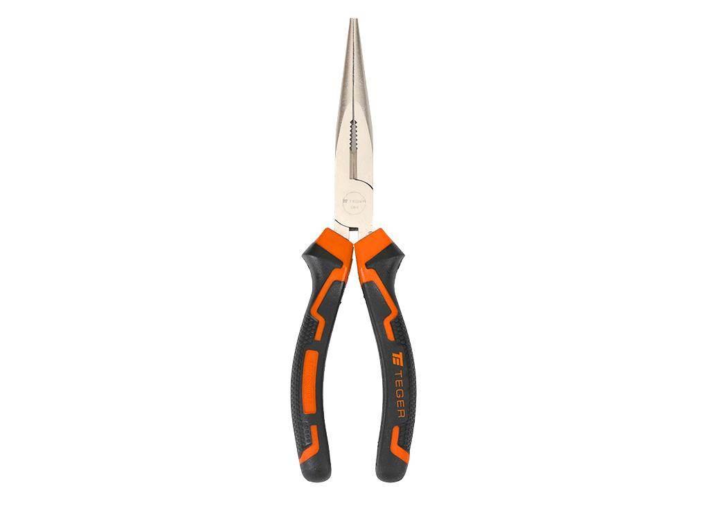 Szczypce wydłużone - proste 200 mm / TEGER T-W-SZW002 - zdjęcie 2