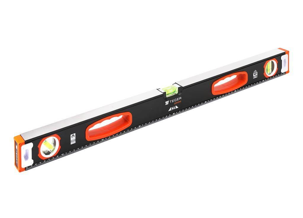 Poziomnica aluminiowa/magnetyczna 80 cm Extreme / TEGER T-NB-POZ-80