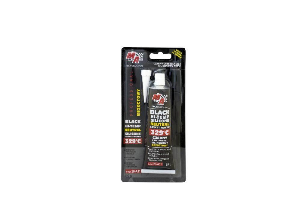 Uszczelniacz Silikonowy Czarny 329°C-85g MA PROFESSIONAL RM-20-A11
