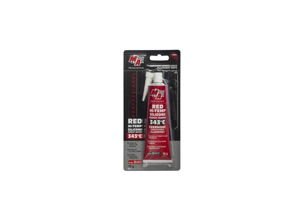 Uszczelniacz Silikonowy Czerwony 343°C-85g MA PROFESSIONAL RM-20-A12