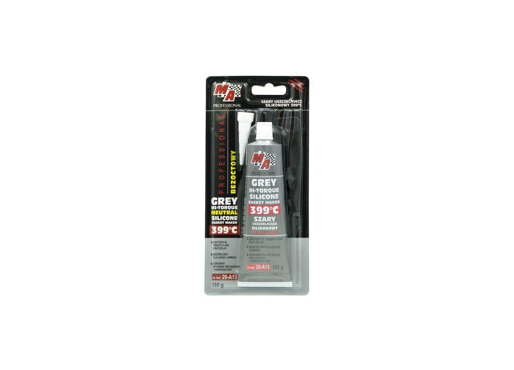 Uszczelniacz Silikonowy Szary 399°C-100g MA PROFESSIONAL RM-20-A13