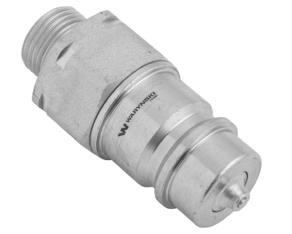 Szybkozłącze hydrauliczne wtyczka M18x1.5 gwint zewnętrzny EURO (9100818W)