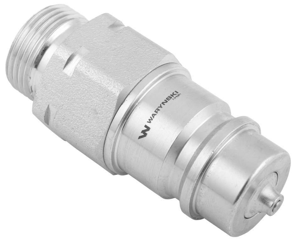 Szybkozłącze hydrauliczne wtyczka M22x1.5 gwint zewnętrzny EURO (9100822W)