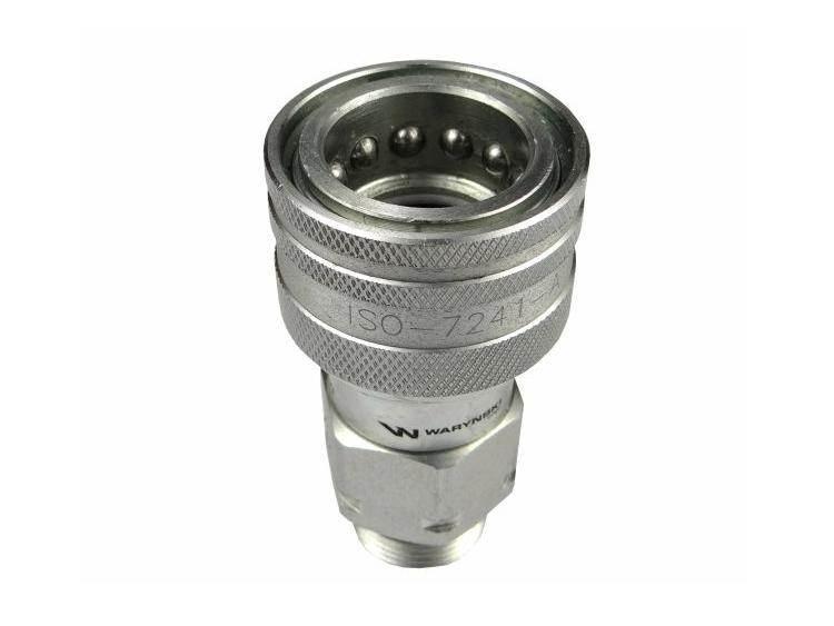 Szybkozłącze hydrauliczne gniazdo M22x1.5 gwint zewnętrzny EURO (9100822G) - zdjęcie 2