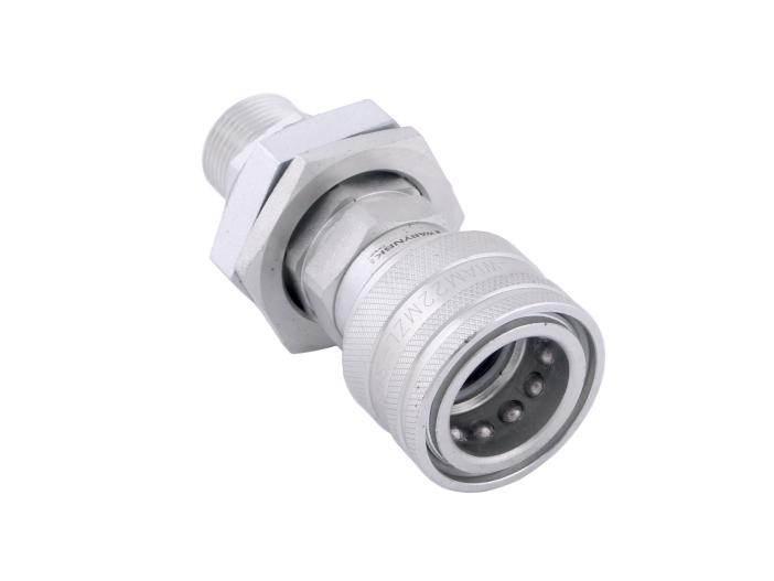 Szybkozłącze hydrauliczne gniazdo long M22x1.5 gwint zewnętrzny EURO (Adapt - zdjęcie 2