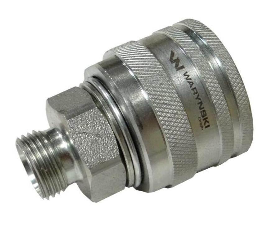 Zawór wtyczka (Bizon) M18x1.5 skręcane (ZSR6160102) Waryński (opakowanie 10