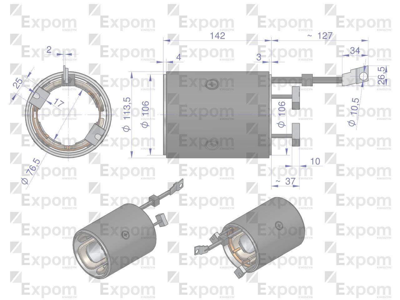 Stojan komplety rozrusznika nowy typ 46657000EX EXPOM KWIDZYN eu - zdjęcie 3