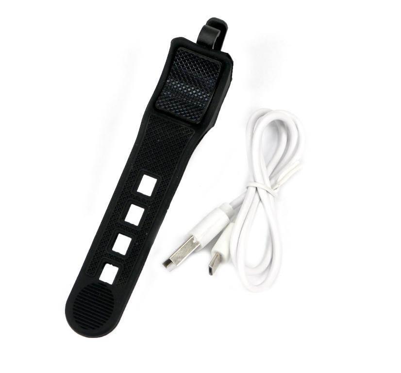 Lampa rowerowa latarka LED przednia zdwojona z powerbankiem 4000 mAh i funk - zdjęcie 2