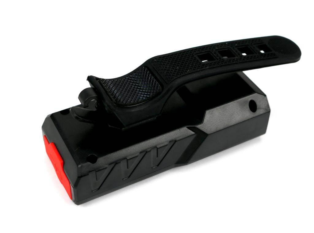 Lampa rowerowa latarka LED przednia zdwojona z powerbankiem 4000 mAh i funk - zdjęcie 5