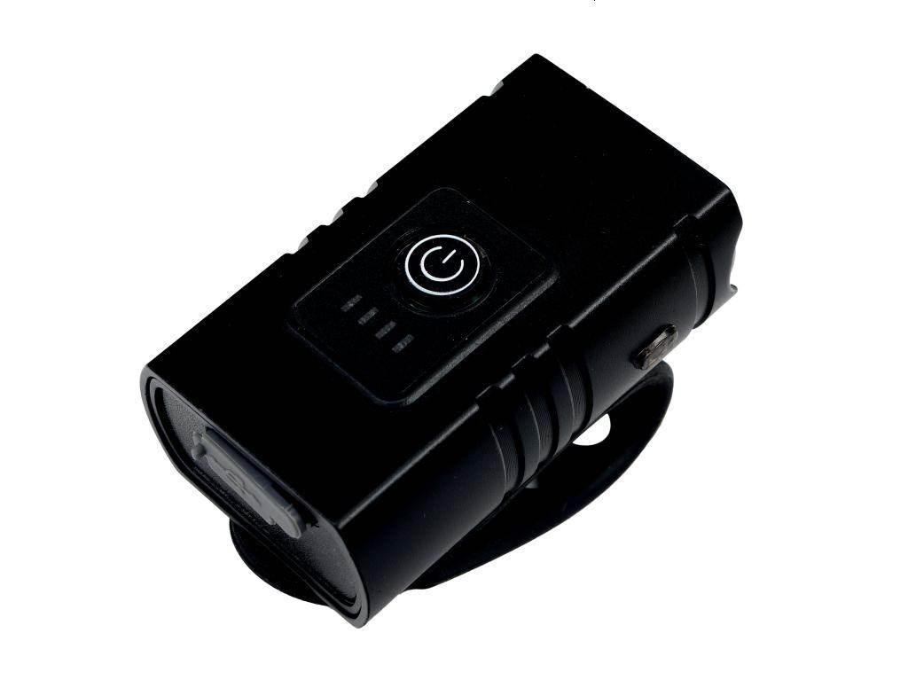 Lampa rowerowa LED przednia latarka 315lm 1200mAh ładowana USB Teger - zdjęcie 2