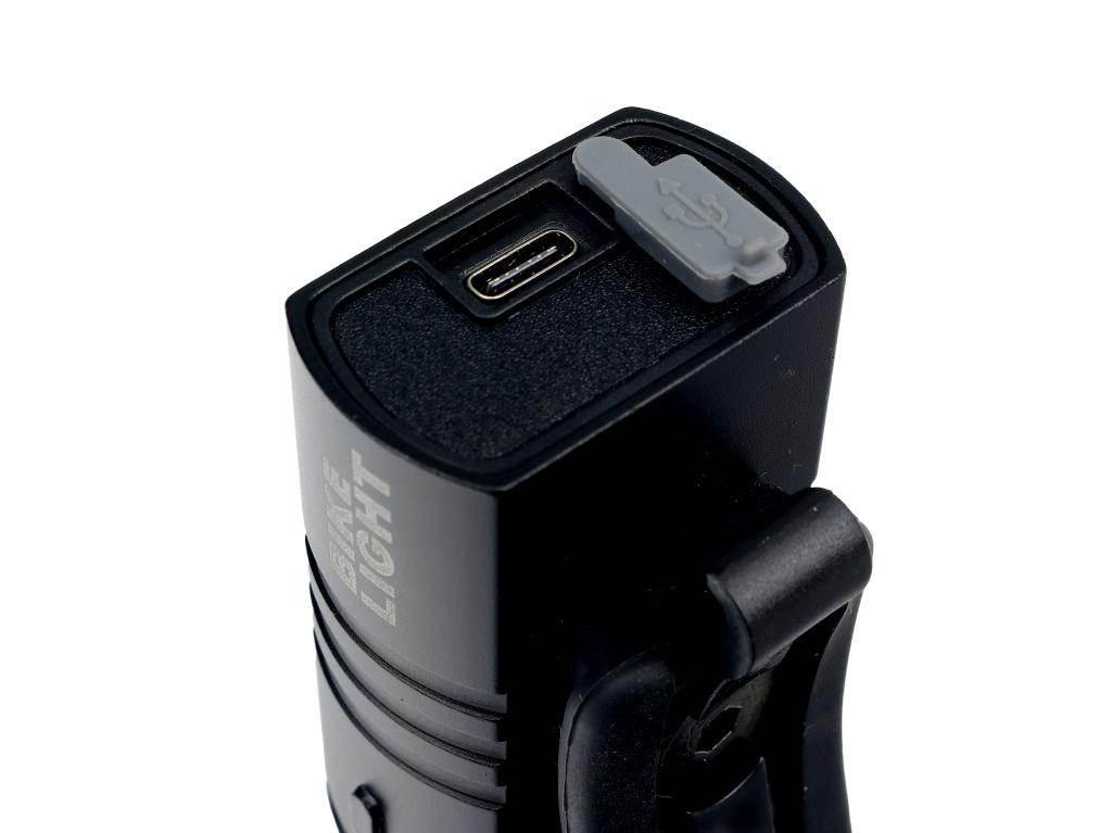 Lampa rowerowa LED przednia latarka 315lm 1200mAh ładowana USB Teger - zdjęcie 4