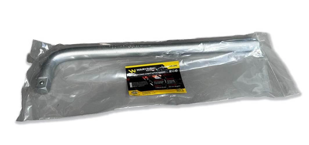 Uchwyt 3/4 wzmocniony typu L 450mm Waryński WMN141 - zdjęcie 2