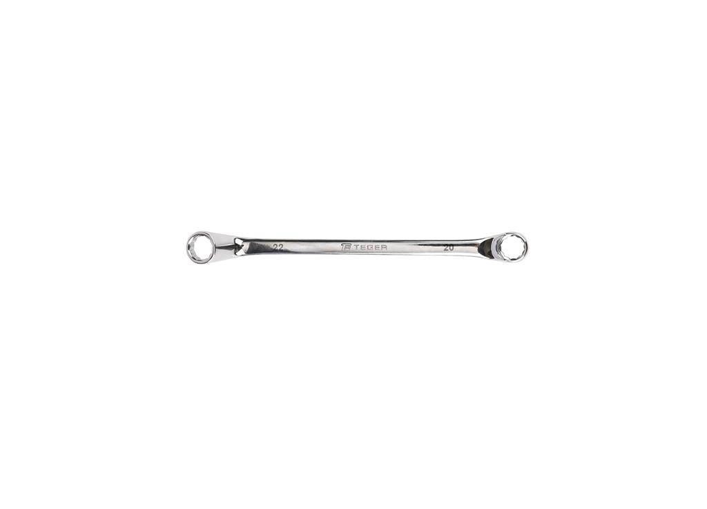 Klucz oczkowy odgięty 20x22mm / TEGER T-W-NWKOO008 - zdjęcie 2
