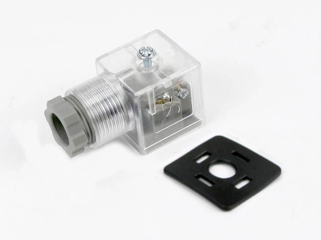Wtyczka elektryczna (SP666) do zasilania cewek elektromagnetycznych 12V I 2