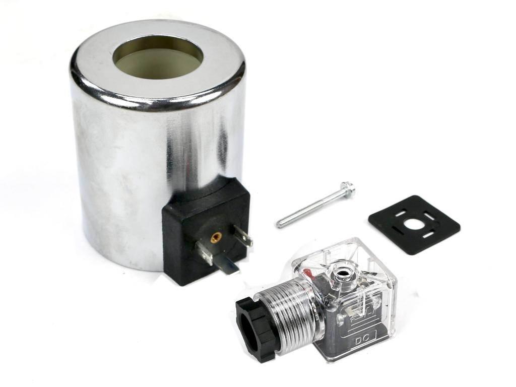 Cewka dzielnika elektrozaworu V-DVS-80L-1/2 12V DC VOIMA V-CEW-12VDC-80