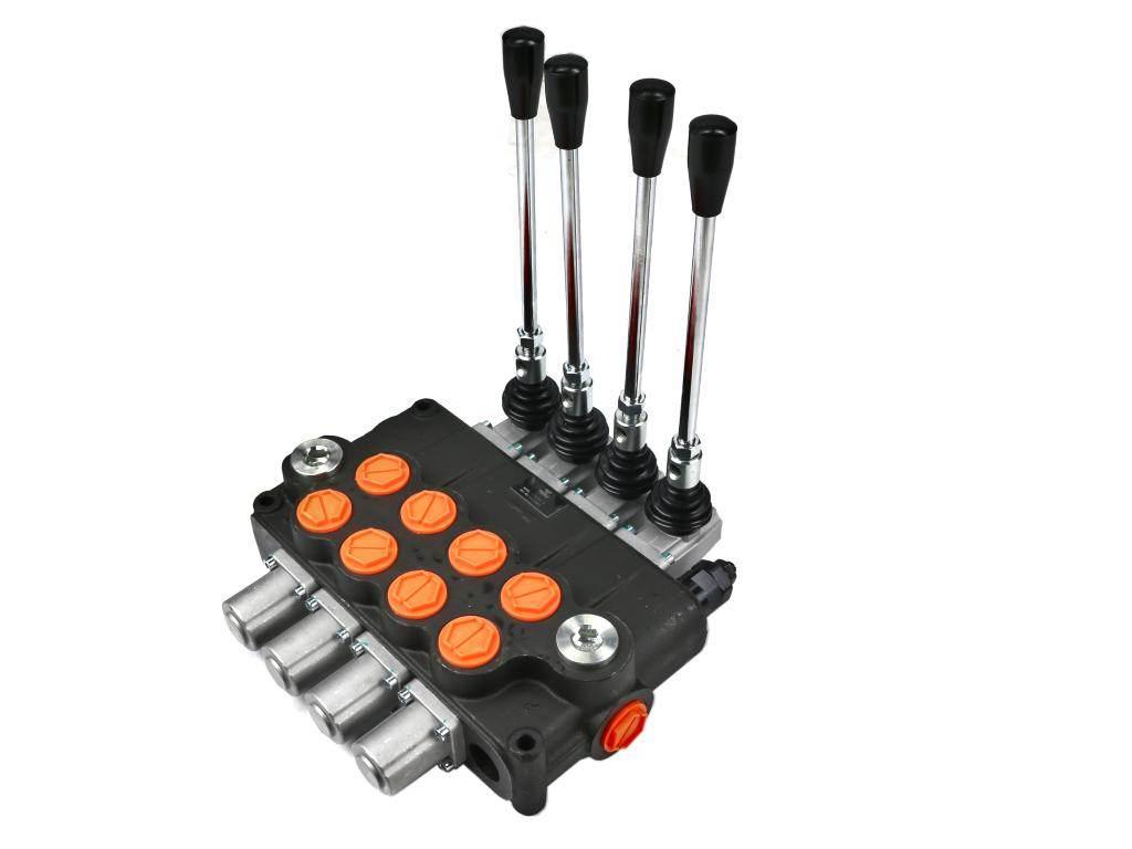 Rozdzielacz hydrauliczny 4-sekcyjny 120L VOIMA V-R120L-4 - zdjęcie 2