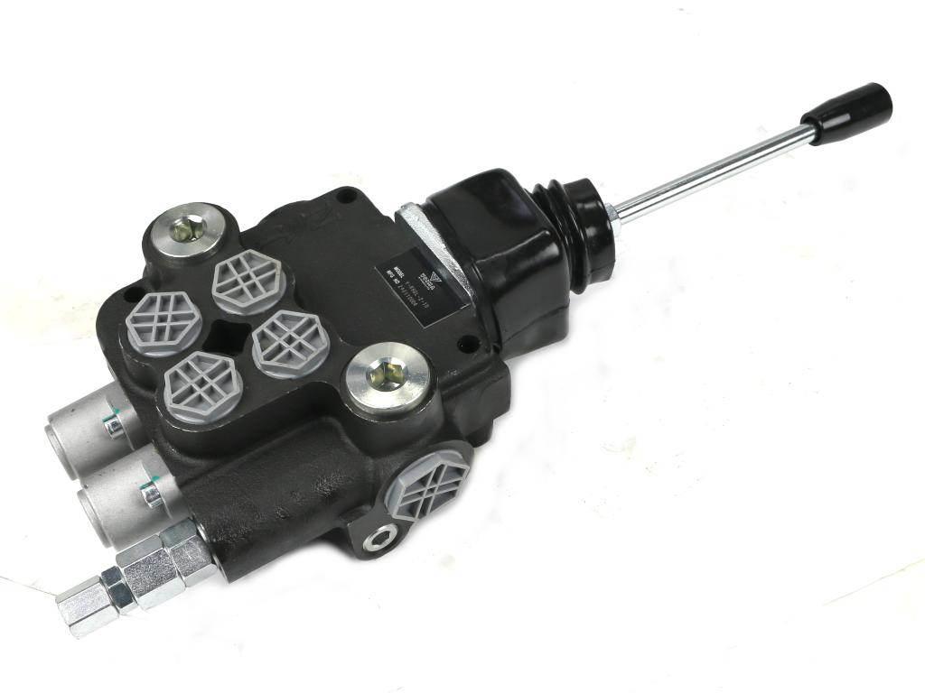 Rozdzielacz hydrauliczny 2-sekcyjny 80L z joystickiem VOIMA V-R80L-2-1D - zdjęcie 2