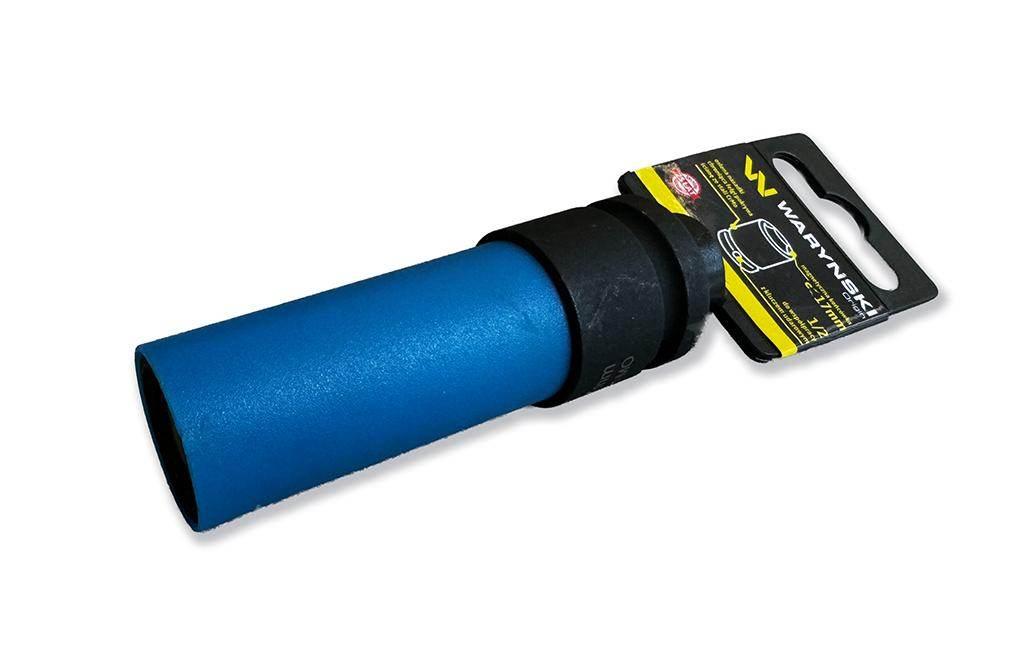 Nasadka udarowa 1/2 ze stali CrMo 17mm z magnesem i osłoną do felg aluminio - zdjęcie 3