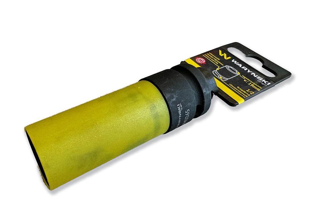 Nasadka udarowa 1/2 ze stali CrMo 19mm z magnesem i osłoną do felg aluminio - zdjęcie 3