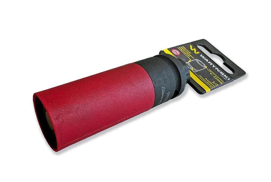 Nasadka udarowa 1/2 ze stali CrMo 21mm z magnesem i osłoną do felg aluminio - zdjęcie 3