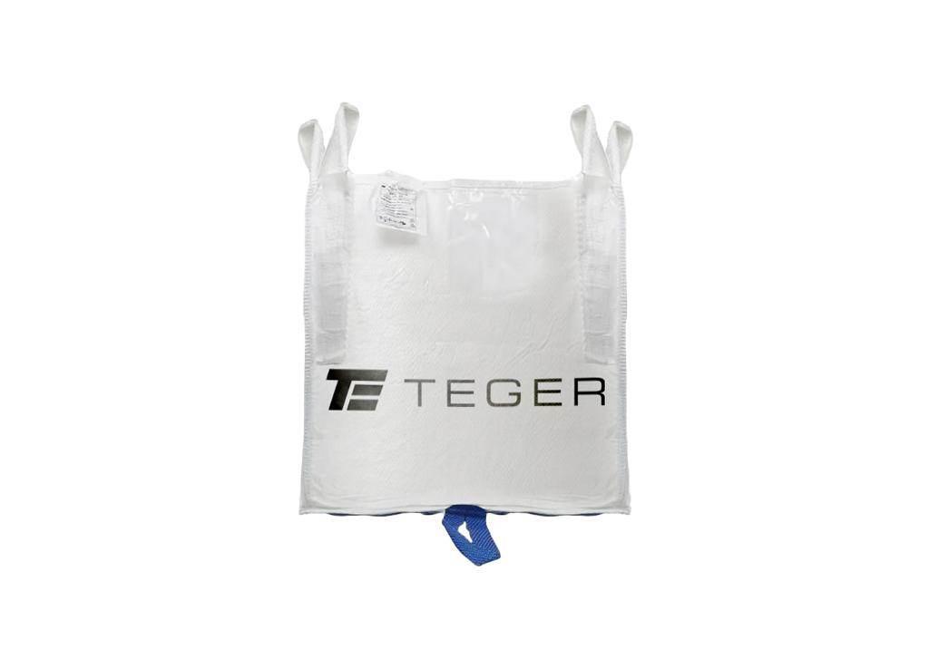 Worek BIG BAG 1500kg wzmocniony. 90 x 90 x 90. 4 uchwyty+ 2 wzmocnione dosz