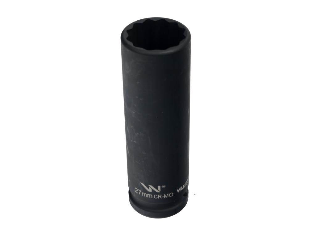 Nasadka udarowa 3/4" dwunastokątnaze stali CrMo 27mm bardzo długa D120 SLIM - zdjęcie 2