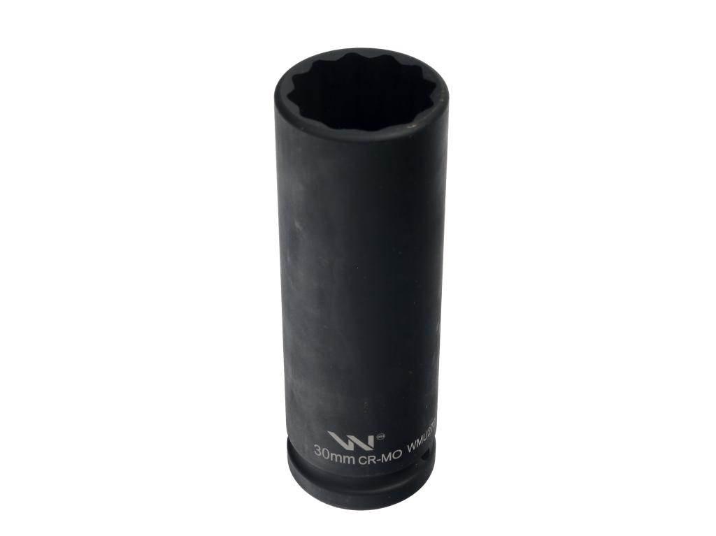 Nasadka udarowa 3/4" dwunastokątna ze stali CrMo 30mm bardzo długa D120 SLI - zdjęcie 2