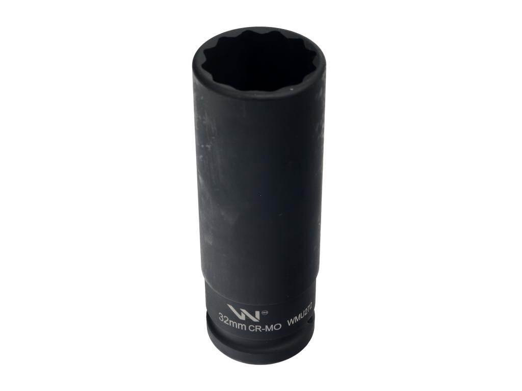 Nasadka udarowa 3/4" dwunastokątna ze stali CrMo 32mm bardzo długa D120 SLI - zdjęcie 2