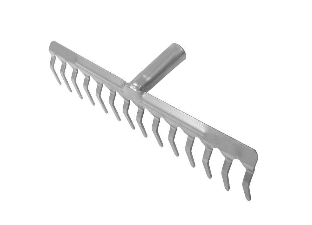 Grabie metalowe 14 zębne (mocowanie CLICK) / TEGER szt.) T-O-GRAP009