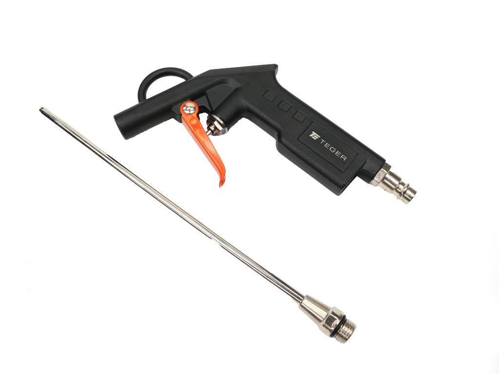 Pistolet do przedmuchiwania prosta lanca 20 cm Teger T-KNS-013 - zdjęcie 2