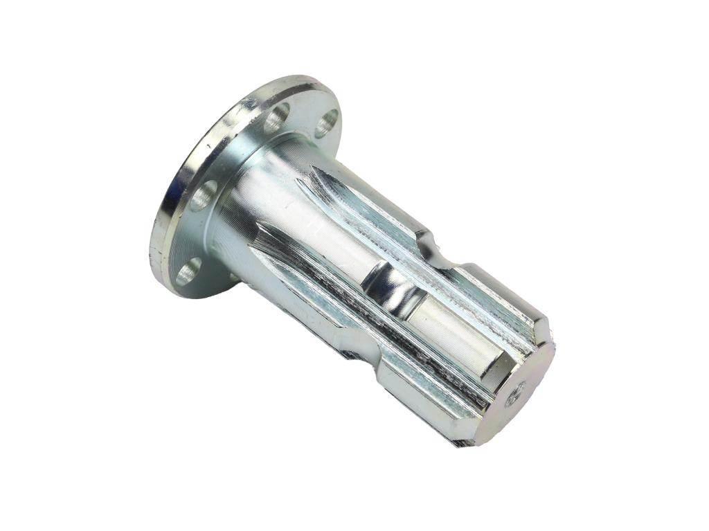 Wałek, WOM z kołnierzem na 6 otworów adapter Z6 - 1 3/4, Waryński