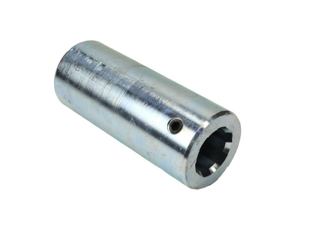 Tuleja, WOM łącząca frezowana 80mm Z6 - 1 3/4, Waryński W-3652080