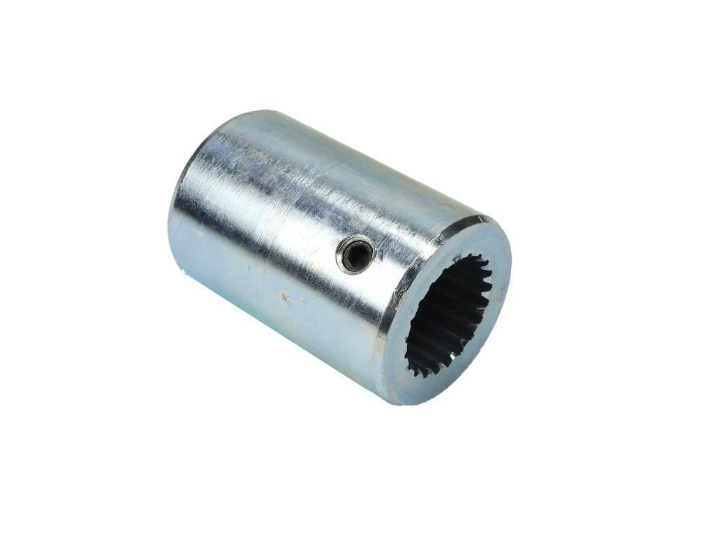 Tuleja, WOM łącząca frezowana 100mm Z21 - 1 3/8, Waryński W-3622100