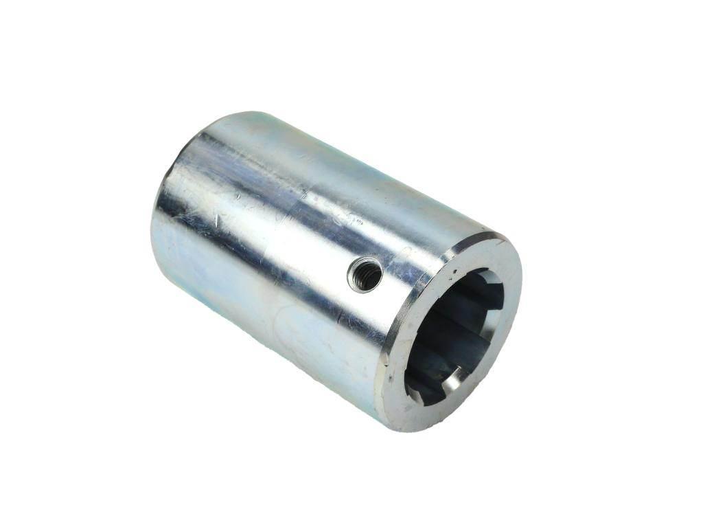 Tuleja, WOM łącząca frezowana 100mm Z6 - 1 3/4, Waryński W-3652100