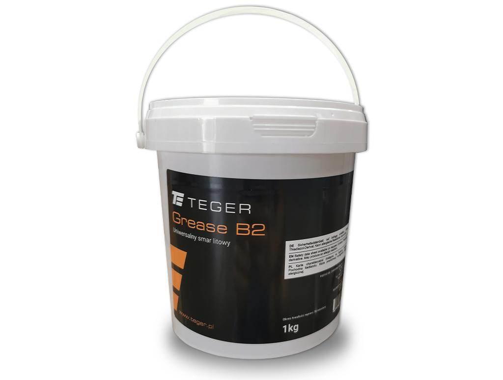 Smar uniwersalny litowy TEGER GREASE B2, opakowanie 1kg T-SMB2-1