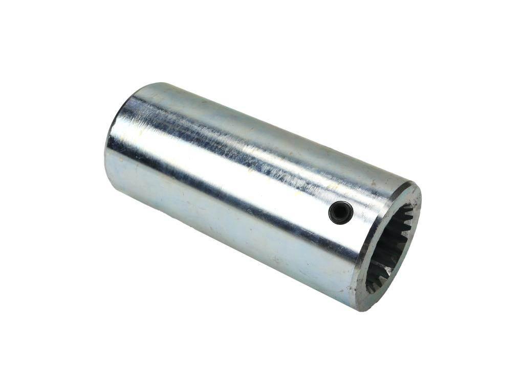 Tuleja, WOM łącząca frezowana 100mm Z20 - 1 3/4, Waryński W-3672100