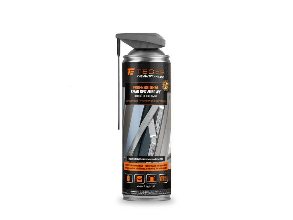 Smar serwisowy do okuć okien i drzwi PROFESSIONAL z aplikatorem EVO, 500ml,