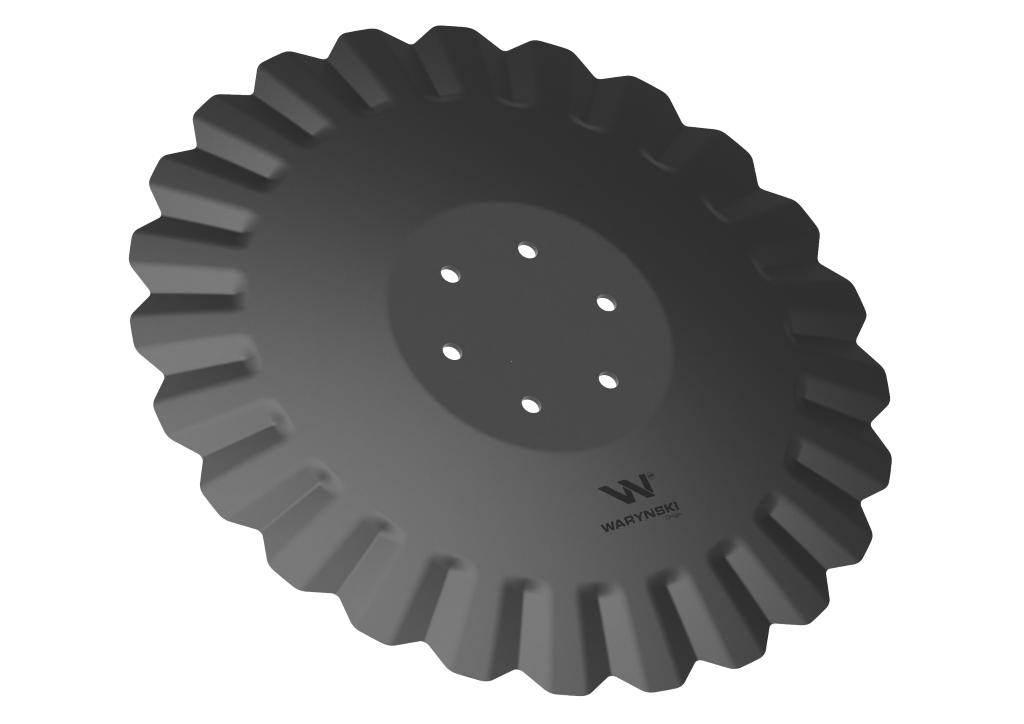 Talerz, tłoczony fi 510 mocowanie 6/120 prosta piasta grubość 4,5 mm stal b